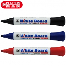 白金 经济型白板笔 可擦白板专用笔大头笔#WB-2