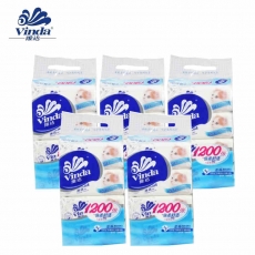 维达软抽 3层100抽柔滑无香软抽卫生纸巾抽纸#V2165-1，4包/提