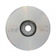 索尼(sony) 50片装CD刻录光盘 700M CD刻录盘 CD光盘光碟