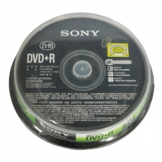 索尼(sony) 10片装DVD刻录光盘 4.7G