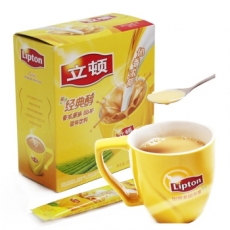 立顿(Lipton) 20袋装浓香原味奶茶 速溶奶茶立顿奶茶