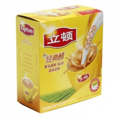 立顿(Lipton) 20袋装浓香原味奶茶 速溶奶茶立顿奶茶