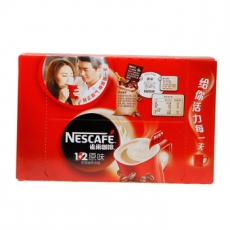 雀巢(Nestle) 42+6杯盒装二合一咖啡 雀巢咖啡速溶咖啡
