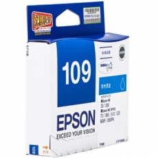 爱普生(Epson) 打印机墨盒 原装爱普生墨盒#T1092，青色