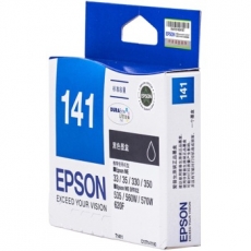 爱普生(Epson) 打印机墨盒 原装爱普生墨盒#T1411，黑色