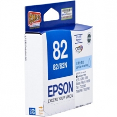 爱普生(Epson) 打印机墨盒 原装爱普生墨盒#T0825，浅青色