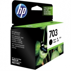 惠普(HP) 打印机墨盒 原装正品惠普墨盒#HP703，黑色