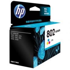 惠普(HP) 打印机墨盒 原装正品惠普墨盒 小容量#HP802，彩色