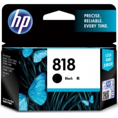 惠普(HP) 打印机墨盒 原装正品惠普墨盒#HP818，黑色