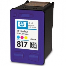 惠普(HP) 打印机墨盒 原装正品惠普墨盒#HP817，彩色