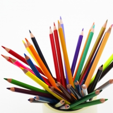 马培德 12色彩色铅笔 绘画笔素描笔#CH183212，12支/盒