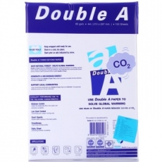 Double-A A4，80g复印纸 A4打印纸办公用纸，5包/箱