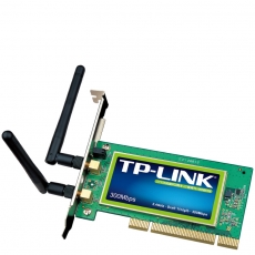 TP-LINK 300M PCI无线网卡(2天线)