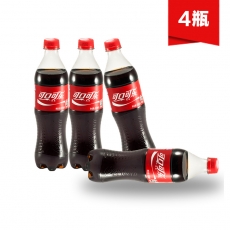 可口可乐 600ml瓶装碳酸饮料 汽水，24瓶装