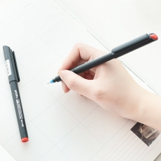 晨光(M&G) 0.5mm博鳌会议中性笔 签字笔会议笔微孔笔#MG2180 蓝色，12支装