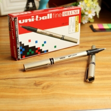 三菱 0.7mm走珠笔 直液式中性笔签字笔水笔#UB-177，黑色
