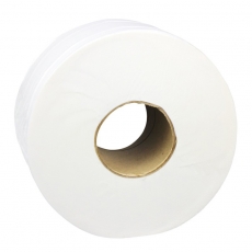 清风大卷纸 240米洗手间大卷纸公用厕所纸巾大盘纸#BJ02AB 12卷/箱