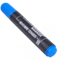 晨光(M&G) 单头大号白板笔 可擦笔大头笔#MG2160，蓝色，12支装