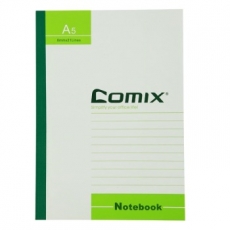 齐心(Comix) A5，80页无线装订本 软皮抄软面本#C4506，6本装