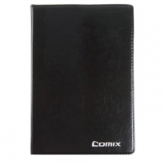 齐心(Comix) 简约系列A5，80页软皮笔记本 仿皮本皮面本#C4612