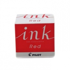 百乐(Pilot) 优质钢笔墨水 书写墨水 30ml百乐钢笔墨水#INK-30，红色