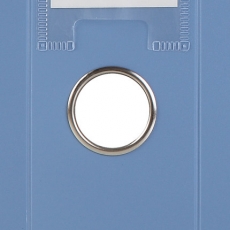齐心(Comix) 背宽35mmPP料粘扣档案盒 文件盒#HC-35，蓝色