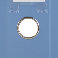 齐心(Comix) 背宽75mmPP料粘扣档案盒 文件盒#HC-75，蓝色