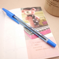 百乐(Pilot) 0.7mm啄木鸟圆珠笔 经典六色彩色圆珠笔#BP-SF，蓝色