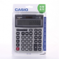 卡西欧(CASIO) 12位大型金属板计算器 商务办公计算器#GX-120S