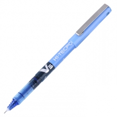 百乐(Pilot) 0.5mm签字笔中性笔 彩色针管笔#BX-V5-L，蓝色
