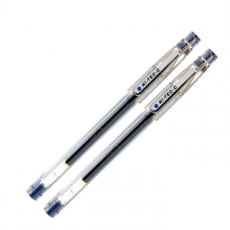 百乐(Pilot) 0.4mm走珠笔 财务中性笔针管笔#BLLH-20C4，蓝色，12支装