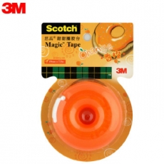 3M 思高(Scotch )甜甜圈胶带座 胶纸座(附隐形胶带)#18461