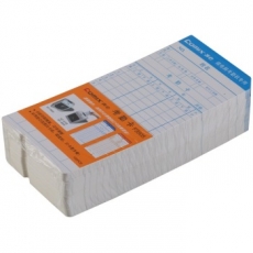 齐心(Comix) 考勤卡纸 打卡纸 微电脑考勤卡#F3505，100张装