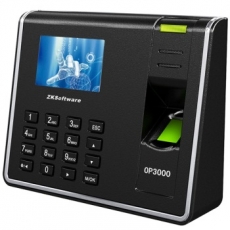中控 USB采集彩屏考勤机 指纹机指纹打卡机#OP3000