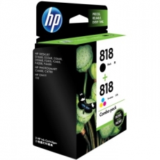 惠普(HP) 打印机墨盒 原装正品惠普墨盒#HP818，彩色
