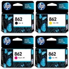 惠普(HP) 打印机墨盒 原装正品惠普墨盒#HP862，蓝色