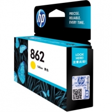 惠普(HP) 打印机墨盒 原装正品惠普墨盒#HP862，黄色