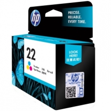 惠普(HP) 打印机墨盒 原装正品惠普墨盒#HP22，彩色