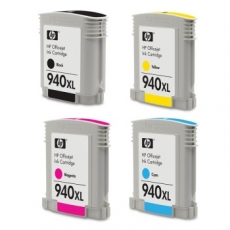 惠普(HP) 打印机墨盒 原装正品惠普墨盒 高容量#HP940XL，青色