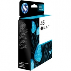 惠普(HP) 打印机墨盒 原装正品惠普墨盒#HP45，黑色