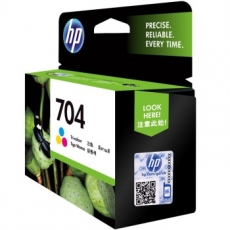 惠普(HP) 打印机墨盒 原装正品惠普704墨盒#CN693AA，彩色