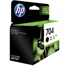 惠普(HP) 打印机墨盒 原装正品惠普704墨盒#CN692AA，黑色