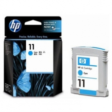 惠普(HP) 打印机墨盒 原装正品惠普11号墨盒#C4811A，青色