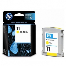 惠普(HP) 打印机墨盒 原装正品惠普11号墨盒#C4813A，黄色