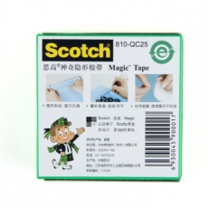 3M 思高(Scotch)19mm*33m神奇隐形胶带 无痕修复胶带#810