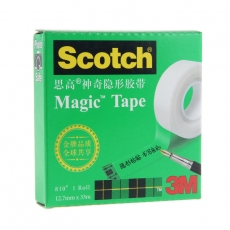 3M 思高(Scotch)19mm*33m神奇隐形胶带 无痕修复胶带#810