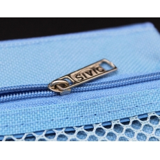 思域(Sivic) B5网格拉链袋 网纹拉链袋 网格袋拉边袋#W55B，12个/包