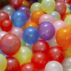 国产 彩色气球 圆形气球，100个/包