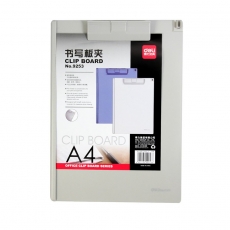得力(Deli) A4实色塑料写字板 书写板夹垫板 文件板夹#9253