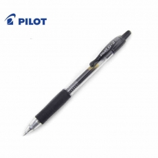 百乐(Pilot) 0.5mm按制中性笔 BL-G2-5按挚式水笔#G-2，黑色